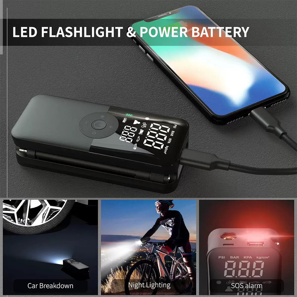 Portable Tire Inflator for Car